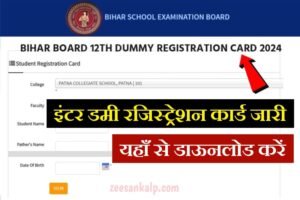 Bihar Board 12th Dummy Registration Card 2025: इंटर डमी रजिस्ट्रेशन कार्ड हुआ जारी  ऐसे करें डाउनलोड